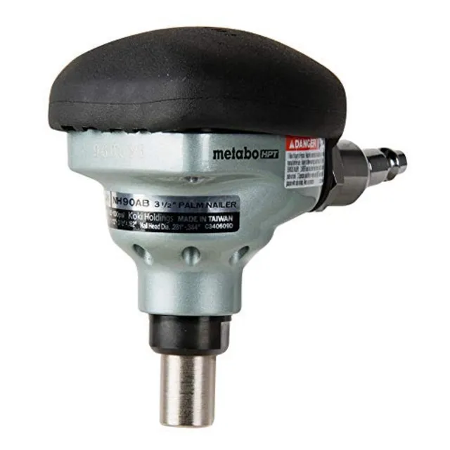 metabo-hpt-nh90ab-palm-nailer-360-swivel-magnetic-nose-for-joist-hangers image 1