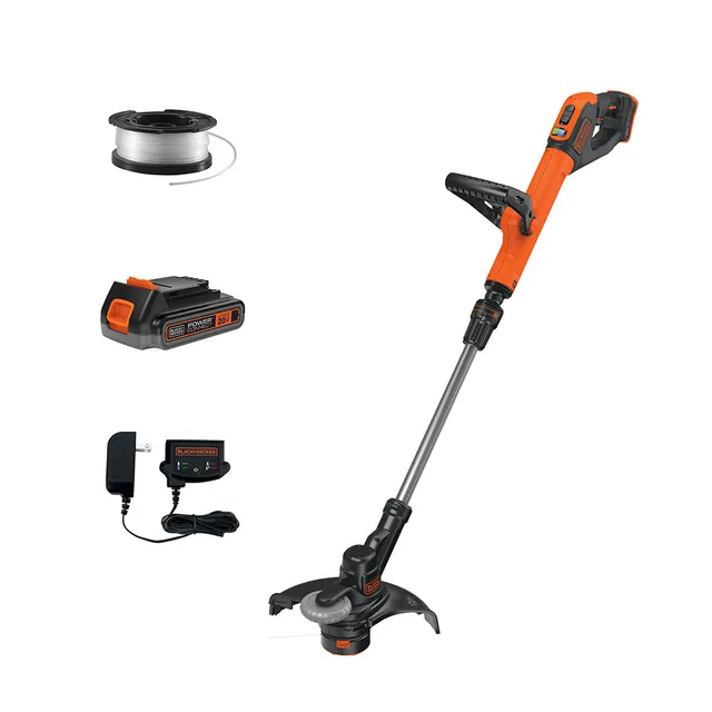 black-decker-20v-max-powerconnect-cordless-string-trimmer-and-edger-battery-char image 1