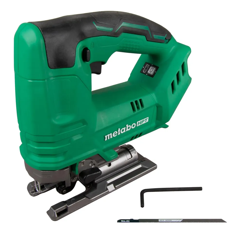 metabo-hpt-18v-cordless-jig-saw-c3607dbq4-variable-speed-4-cutting-modes-tool-le image 1