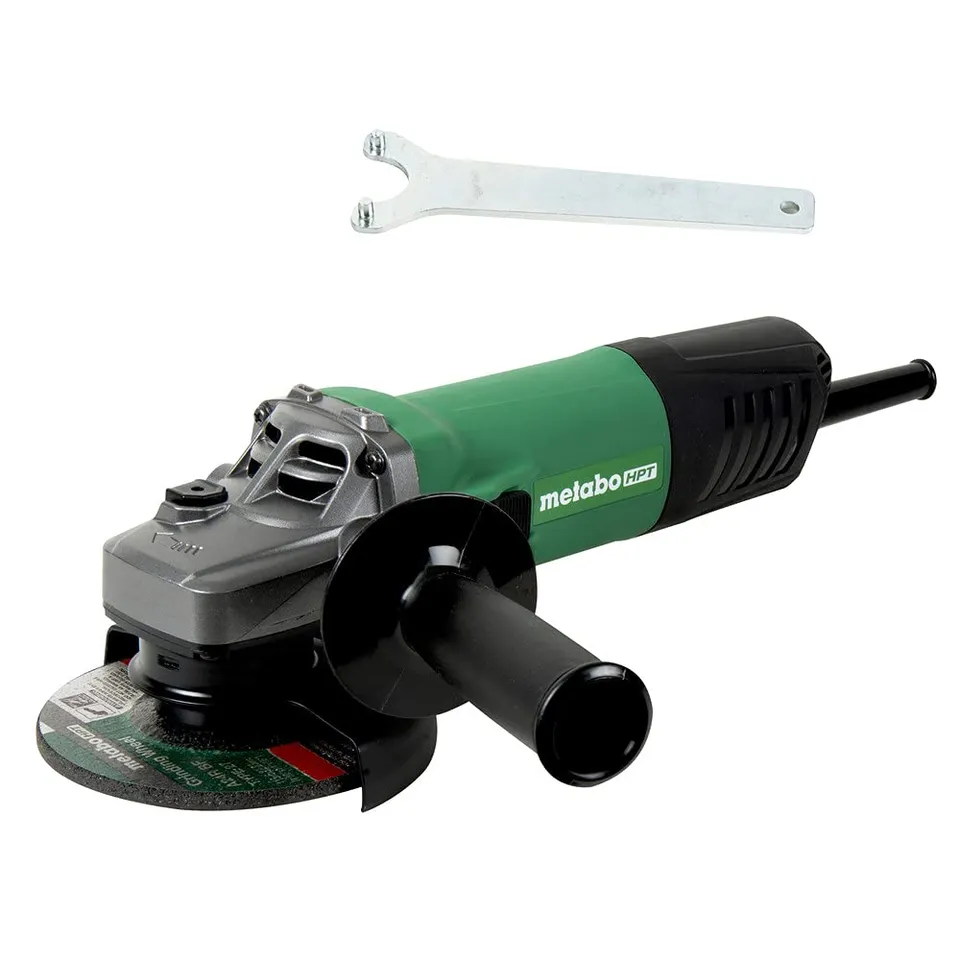 metabo-hpt-4-5-inch-angle-grinder-10-5-amp-side-switch-g12sa4 image 1