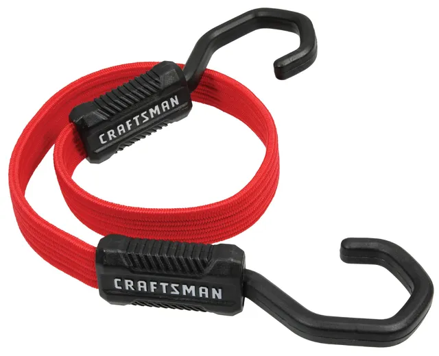 craftsman-24-inch-flat-bungee-cord-straps-32-pack-black-red-cmxazbs300024-32pk-c image 1