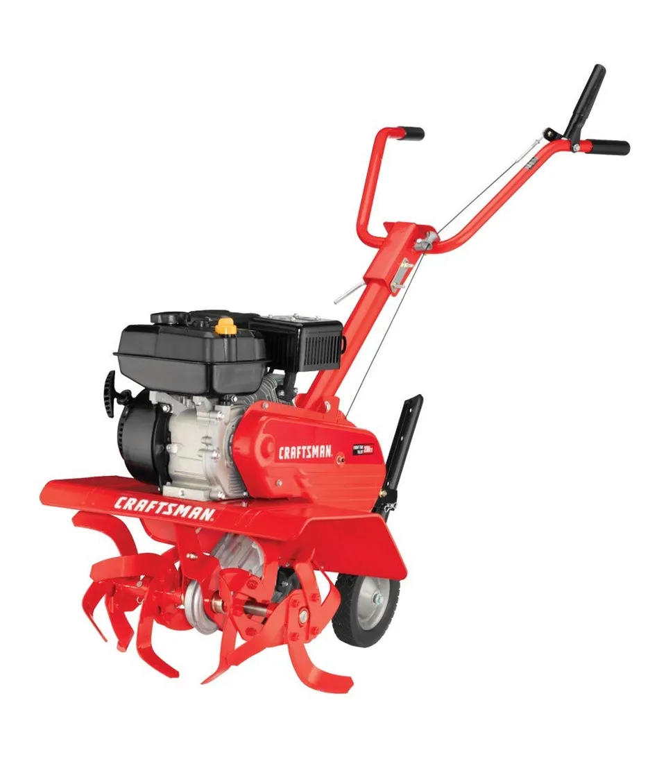 craftsman-208cc-12-front-tine-tiller-with-pull-start-3-widths-chain-drive image 1