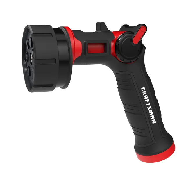 craftsman-heavy-duty-7-pattern-water-nozzle-with-cast-zinc-core image 1