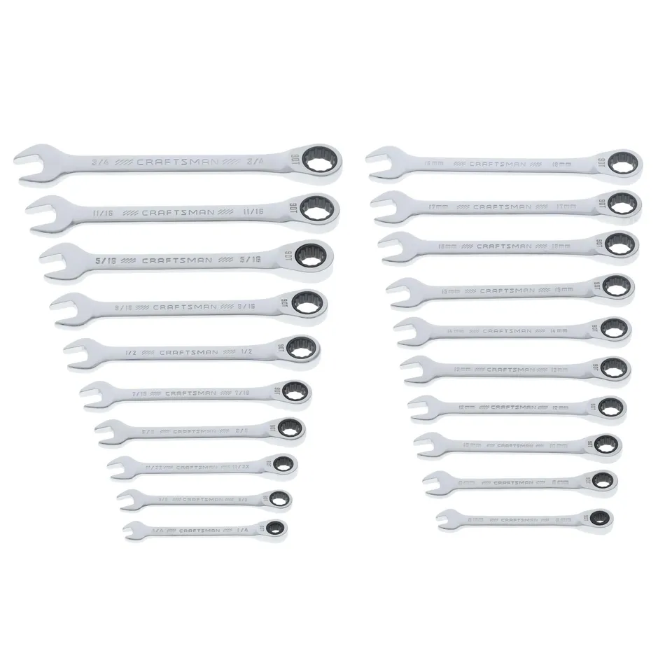 craftsman-20-piece-90-tooth-sae-metric-ratcheting-wrench-set-with-case-cmmt87220 image 1