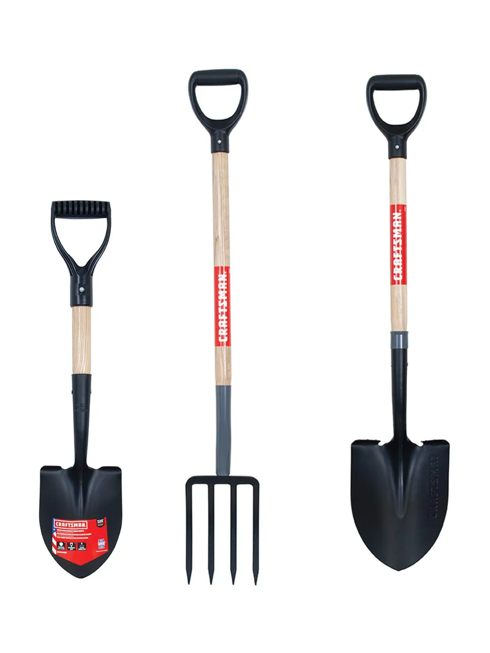 craftsman-cmxmkit0120-3-piece-wood-handle-d-grip-digging-tool-set-with-compact-s image 1