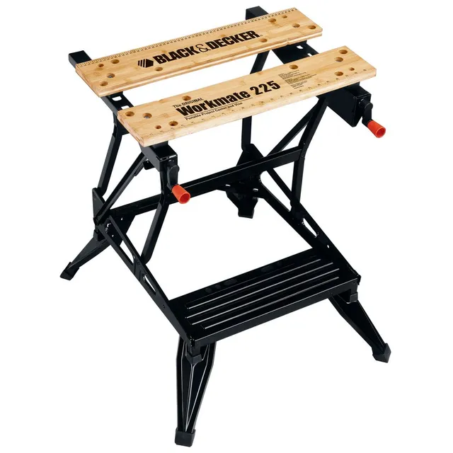 black-decker-portable-work-bench-and-vise-450-lbs-capacity-multipurpose-project- image 1
