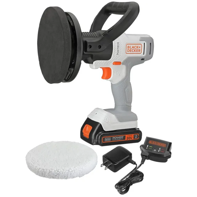 black-decker-20v-max-powerconnect-matrix-cordless-buffer-kit-battery-charger-inc image 1