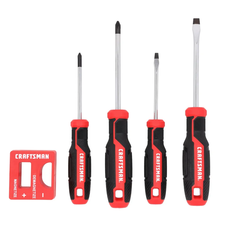 craftsman-screwdriver-set-5-piece-magnetic-tips-comfort-handle-cmht65136-torque- image 1