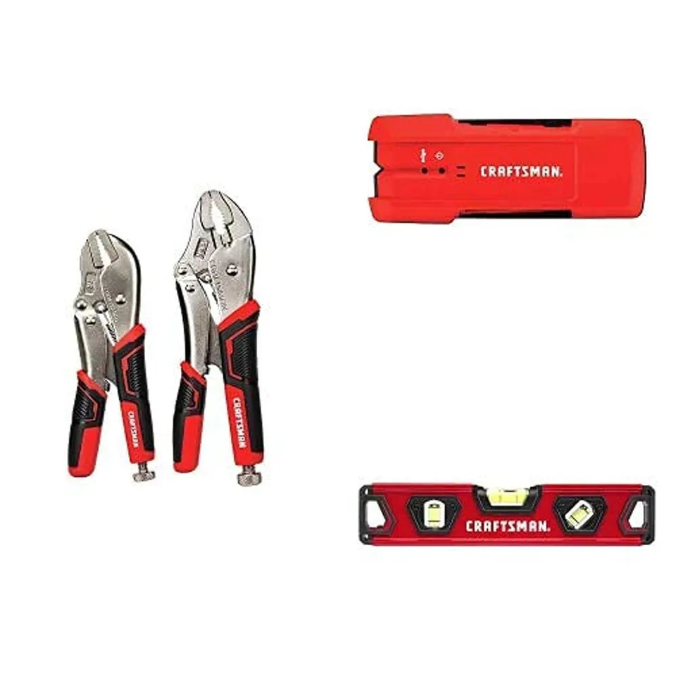 craftsman-2-piece-fast-release-locking-pliers-set-cmht81727-3-4-depth-stud-finde image 1