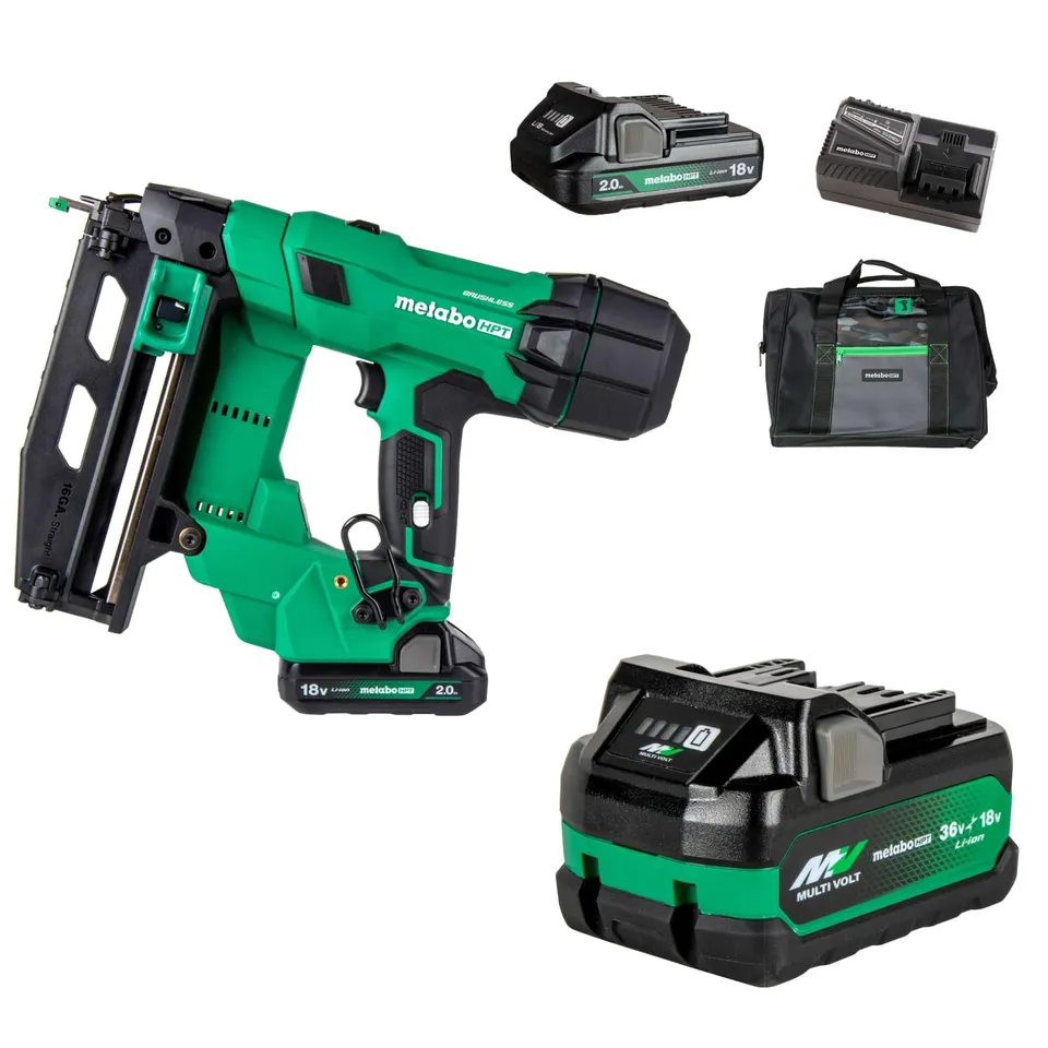 metabo-hpt-18v-multivolt-cordless-finish-nailer-kit-16-gauge-straight-nt1865dsa- image 1