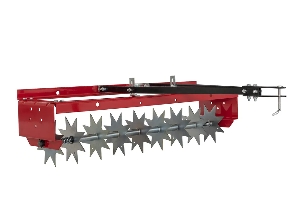 craftsman-36-inch-tow-behind-spike-aerator-cmxgzbf7124336-9-galvanized-steel-dis image 1