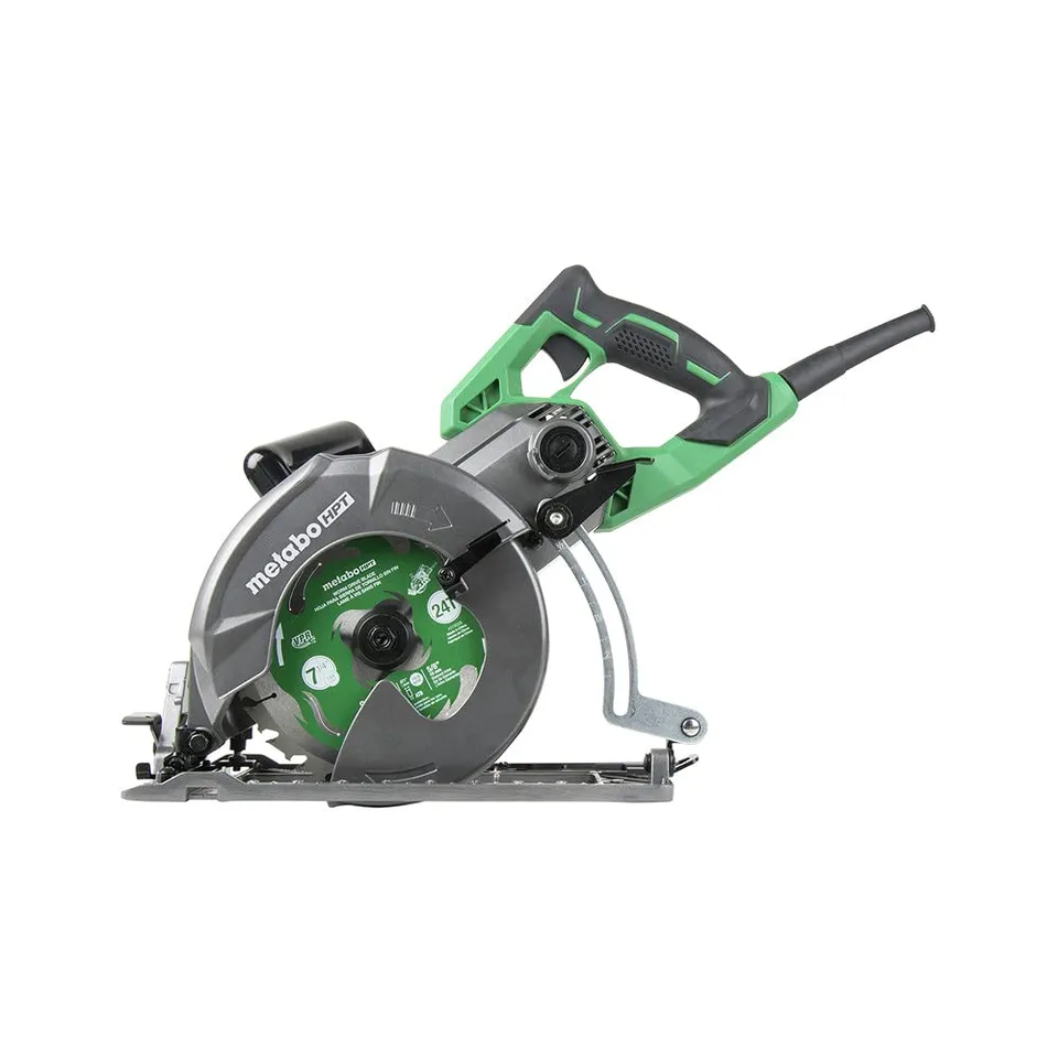 metabo-hpt-7-1-4-inch-worm-drive-circular-saw-15-amp-c7wdm-with-24t-framing-blad image 1