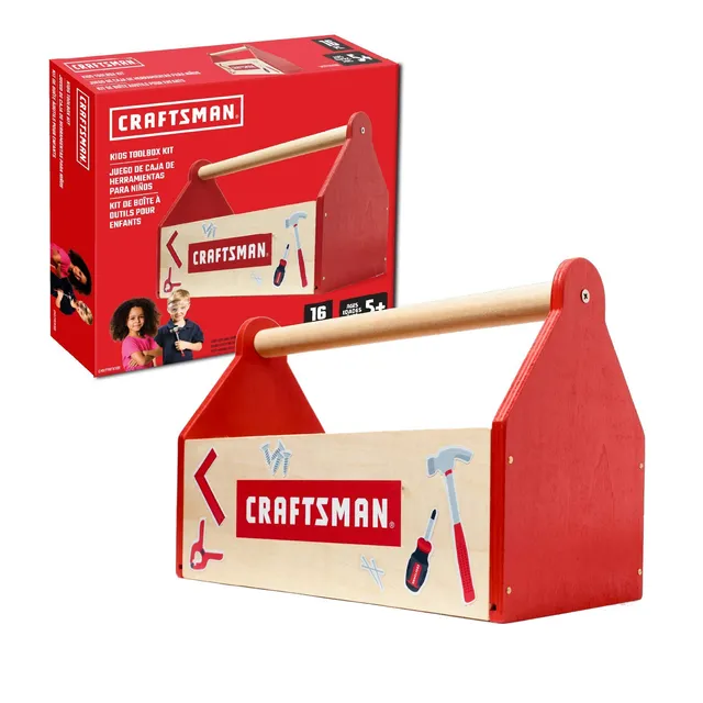 craftsman-kids-wooden-toolbox-craft-kit-build-and-paint-your-own-toolbox image 1