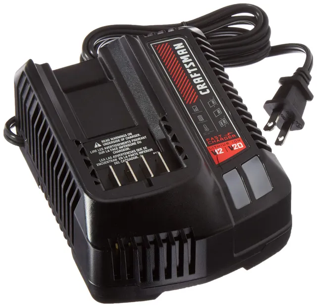 craftsman-cmcb104-v20-battery-charger-with-led-indicator-compatible-with-all-v20 image 1