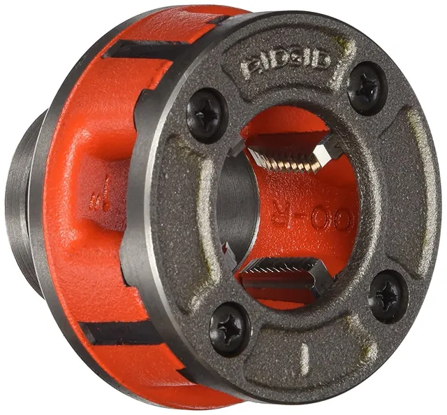 ridgid-36900-1-inch-die-head-hand-threader-with-high-speed-alloy-dies image 1