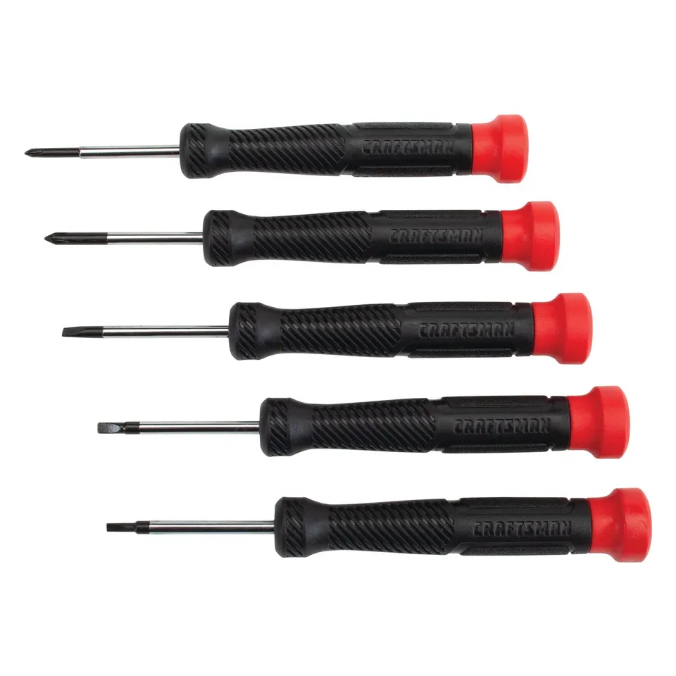 craftsman-precision-screwdriver-set-5-pc-bi-material-handle-cmht65074 image 1