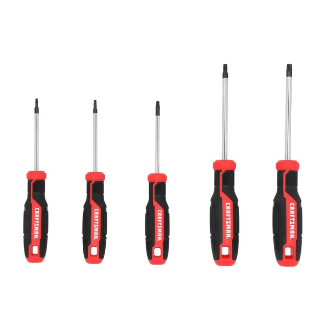 craftsman-5-piece-torx-screwdriver-set-cmht65137-magnetic-20-stronger-tips image 1