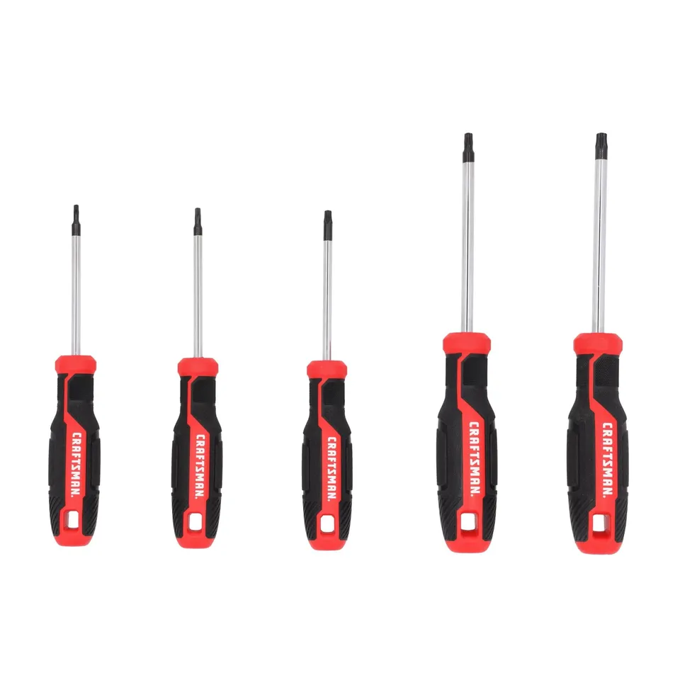 craftsman-5-piece-torx-screwdriver-set-cmht65137-magnetic-20-stronger-tips image 1