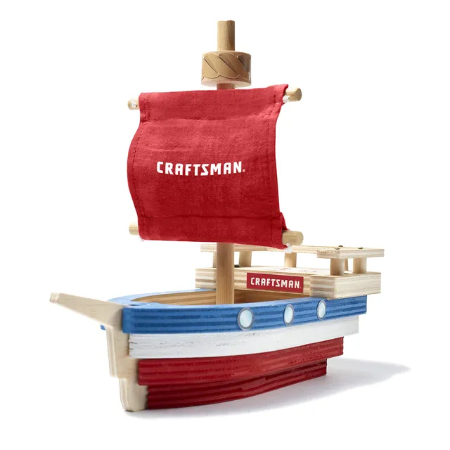craftsman-wooden-sailboat-kit-for-kids image 1