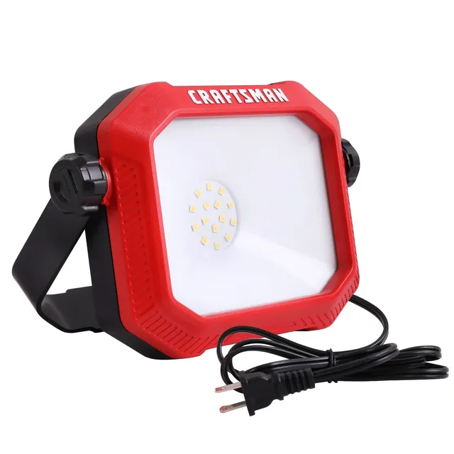 craftsman-1100-lumens-4000k-led-tiltable-portable-work-light-with-2-in-1-adjusta image 1