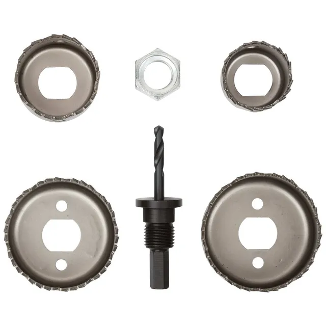 black-decker-5-piece-assorted-hole-saw-kit-high-carbon-steel image 1
