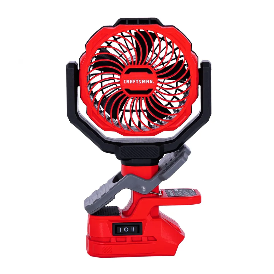 craftsman-cmxefxa520402-4-portable-clip-on-fan-v20-battery-powered-2-speeds-300- image 1