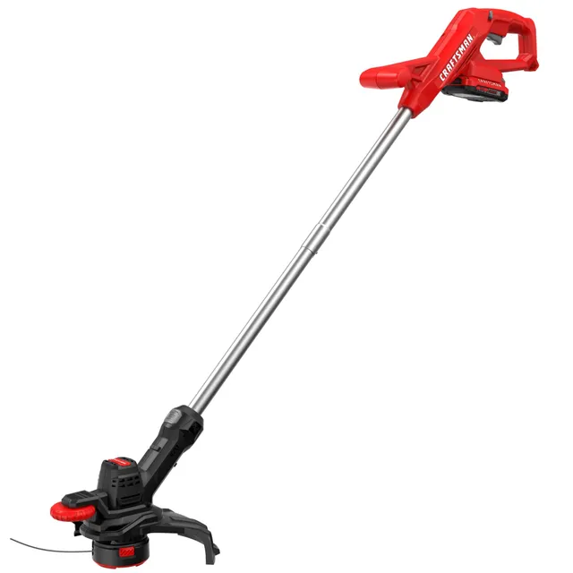 craftsman-v20-cordless-10-weedwacker-string-trimmer-and-edger-kit-cmcst915d1-wit image 1