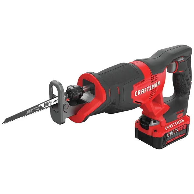 craftsman-v20-cordless-reciprocating-saw-kit-3-000-rpm-14-5-inch-battery-and-cha image 1