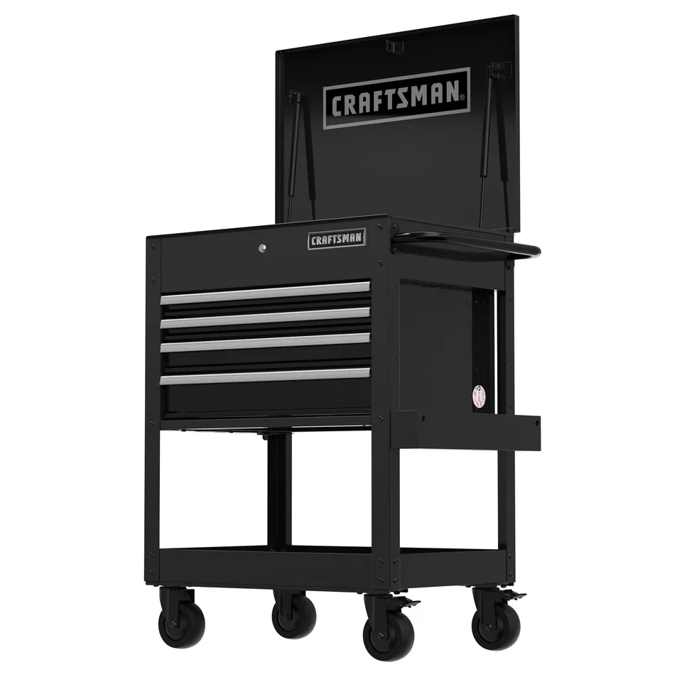 craftsman-4-drawer-rolling-tool-box-with-power-outlets-and-usb-ports-22-inch-dee image 1