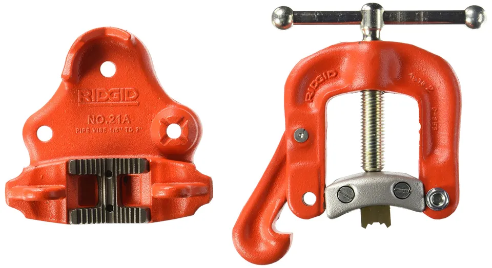 ridgid-40080-21a-bench-yoke-vise-1-8-inch-to-2-inch-pipe-vise image 1