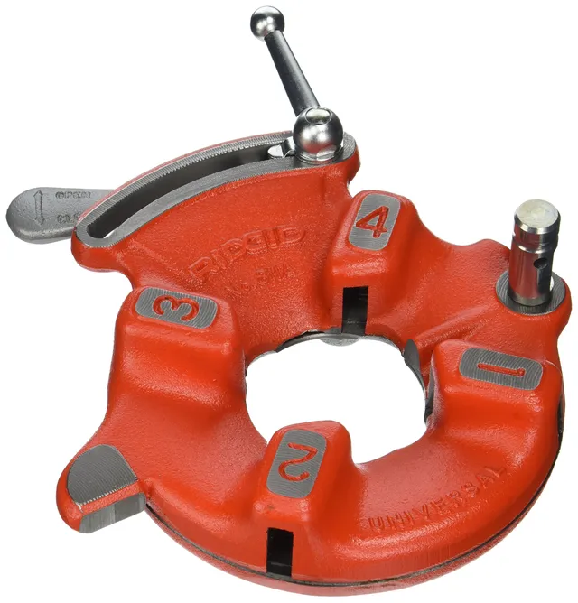 ridgid-811a-universal-quick-opening-right-hand-oiling-die-head-1-8-inch-to-2-inc image 1