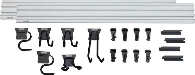 craftsman-versatrack-garage-storage-system-storage-rail-with-20-piece-mounting-a image 1