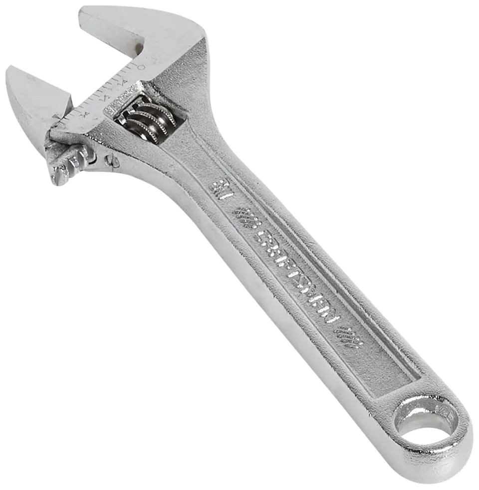 craftsman-cmmt81621-6-inch-adjustable-wrench-with-chrome-finish image 1