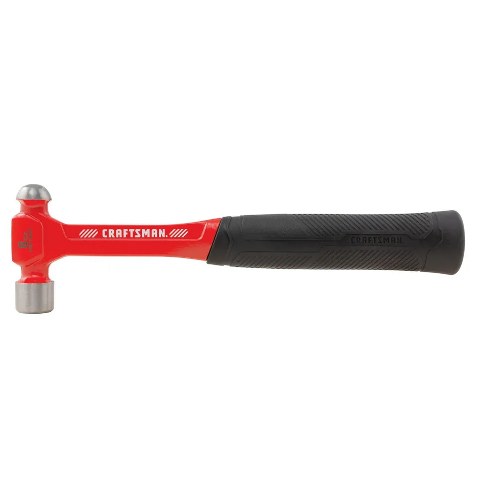 craftsman-8-oz-ball-peen-hammer-anti-vibration-textured-grip-cmht54177 image 1