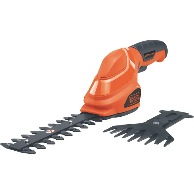 black-decker-shrub-trimmer-grass-shear-combo-cordless-3-6v image 1