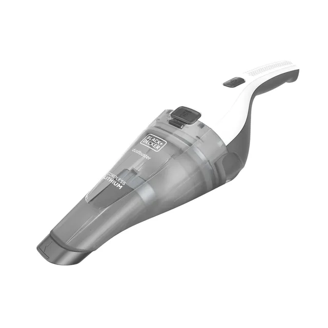 black-decker-dustbuster-quickclean-cordless-handheld-vacuum-strong-suction image 1