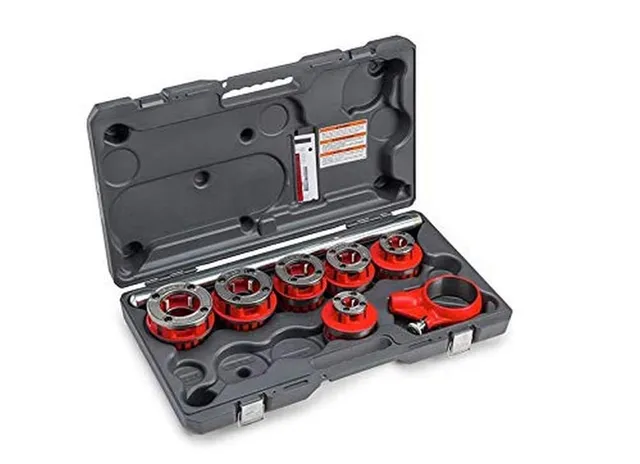 ridgid-36475-model-12-r-exposed-ratchet-pipe-threader-set-1-2-inch-to-2-inch-npt image 1