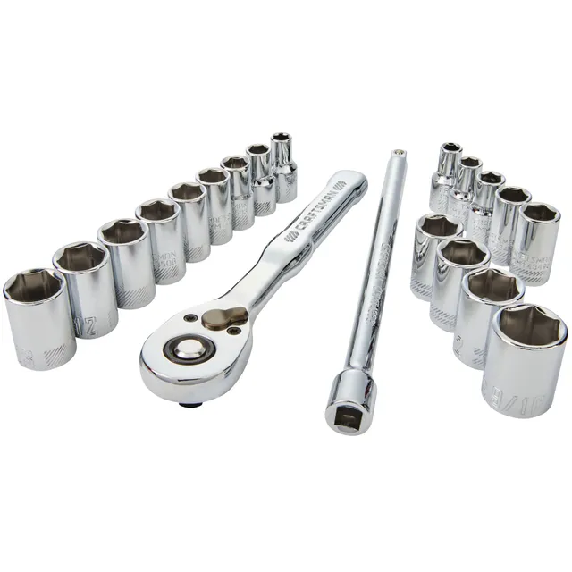 craftsman-mechanics-tool-set-1-4-inch-drive-20-piece-90-tooth-cmmt12108 image 1
