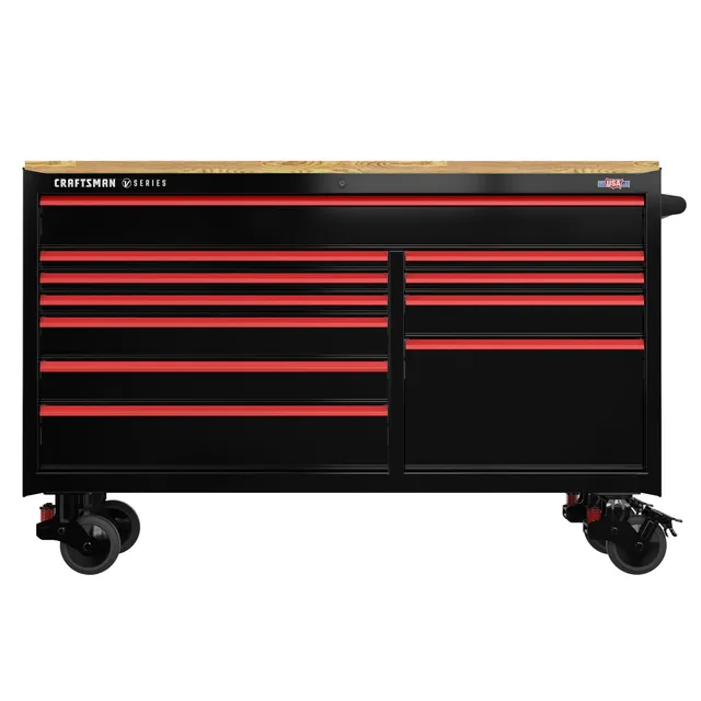craftsman-v-series-63-in-garage-storage-mobile-workstation-with-11-drawers-cmstv image 1