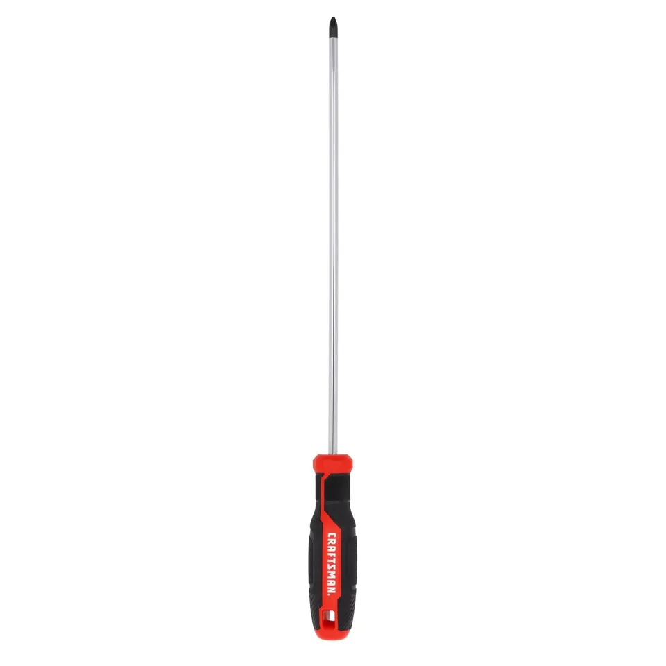 craftsman-phillips-screwdriver-ph2-x-12-in-extended-reach-with-magnetic-tip-cmht image 1