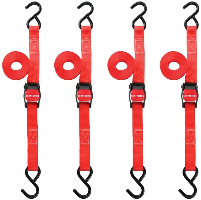 craftsman-cmxazbs9014-black-red-1-x-10-cambuckle-straps-light-weight-duty-900-lb image 1