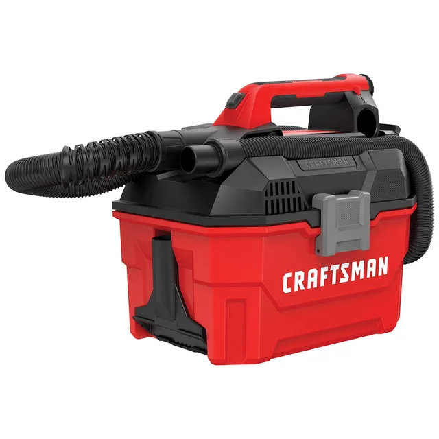 craftsman-v20-2-gallon-wet-dry-vac-tool-only-cmcv002b-35-cfm-hepa-filter-7-ft-ho image 1