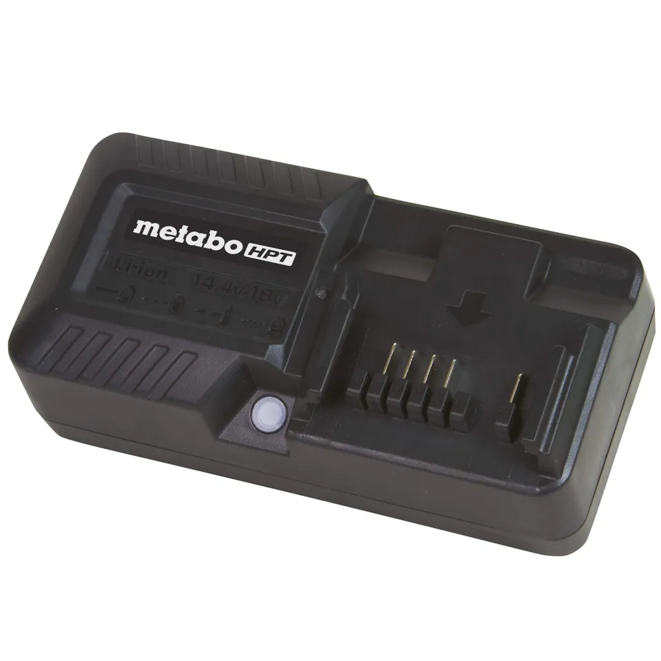 metabo-hpt-18v-lithium-ion-slide-battery-charger-uc18ykslm image 1