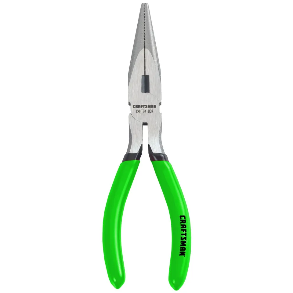 craftsman-cmht84100g-hi-vis-long-nose-gripping-pliers-6-inch-corrosion-resistant image 1