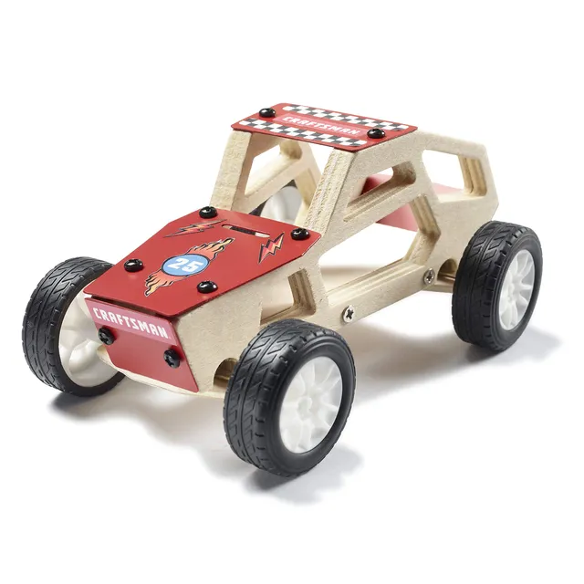 craftsman-wooden-dune-buggy-building-kit-for-kids-diy-craft-project-ages-5-12 image 1