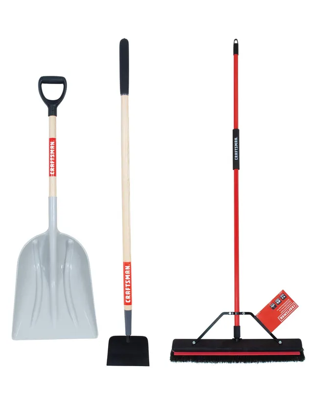 craftsman-3-piece-winter-clean-up-set-with-d-grip-scoop-forged-steel-scraper-24- image 1