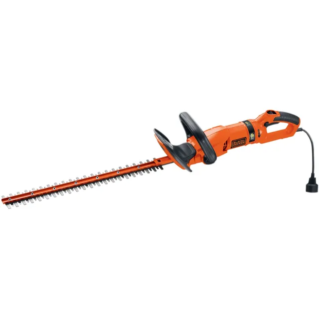 black-decker-24-inch-hedge-trimmer-3-3-amp-rotating-handle-dual-blade-action image 1