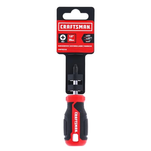 craftsman-ph2-x-1-5-in-compact-phillips-head-screwdriver-with-easy-grip-handle-c image 8