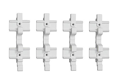 craftsman-versatrack-garage-storage-joiners-cmst82610vt-white-4-pack-connectors- image 2