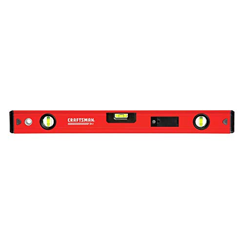 craftsman-24-inch-box-beam-level-with-lighted-vials-cmht82388 image 5